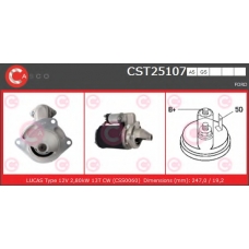CST25107GS CASCO Стартер