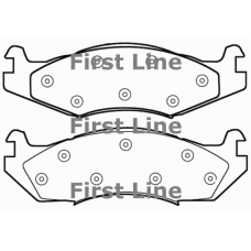 FBP1575 FIRST LINE Комплект тормозных колодок, дисковый тормоз