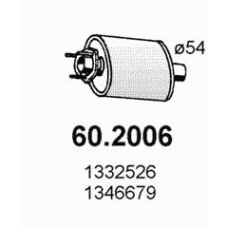 60.2006 ASSO Предглушитель выхлопных газов