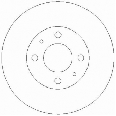 D2116 ROULUNDS Тормозной диск