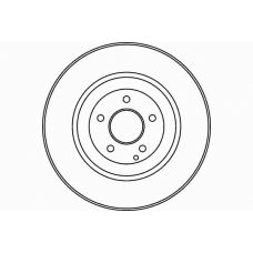 92123700 TEXTAR Тормозной диск