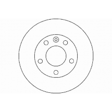 MDC1825 MINTEX Тормозной диск