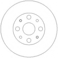 AC2438D AC Delco Тормозной диск