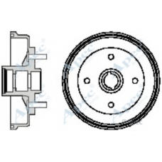 DRM9141 APEC Тормозной барабан