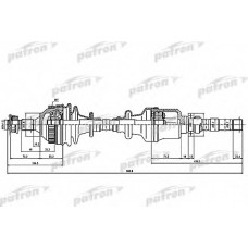 PDS1137 PATRON Приводной вал
