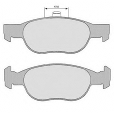 RA.0612.2 RAICAM Комплект тормозных колодок, дисковый тормоз