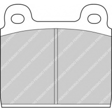 FDB11X FERODO Комплект тормозных колодок, дисковый тормоз