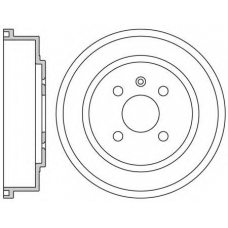 VBD22 MOTAQUIP Тормозной барабан
