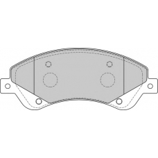 DBP241929 DURON Комплект тормозных колодок, дисковый тормоз