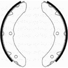 153-411 CIFAM Комплект тормозных колодок