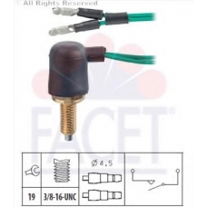 7.6039 FACET Выключатель, фара заднего хода