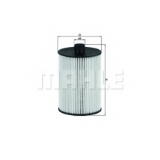 KX 226D MAHLE Топливный фильтр