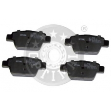 86100 OPTIMAL Комплект тормозных колодок, дисковый тормоз
