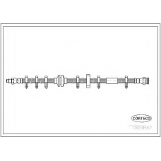 19018557 CORTECO Тормозной шланг