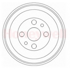 329019B BENDIX Тормозной барабан