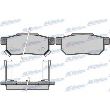 AC058507D AC Delco Комплект тормозных колодок, дисковый тормоз