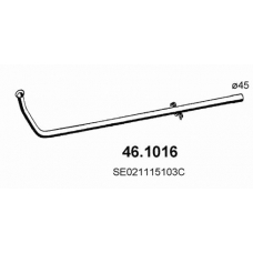 46.1016 ASSO Труба выхлопного газа