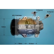 14-5343P AUTO AIR GLOUCESTER Компрессор, кондиционер