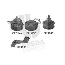 KCD 0288/SC BREDA  LORETT Комплект роликов, зубчатый ремень