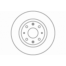 MDC1468 MINTEX Тормозной диск