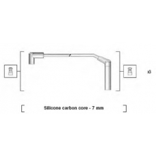 941365090932 MAGNETI MARELLI Комплект проводов зажигания