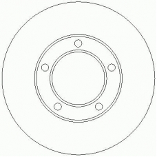 D2504 ROULUNDS Тормозной диск