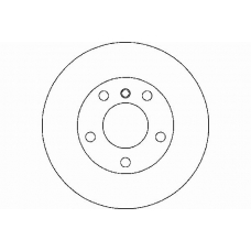 MDC1901 MINTEX Тормозной диск