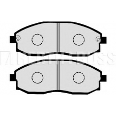 J3610516 NIPPARTS Комплект тормозных колодок, дисковый тормоз