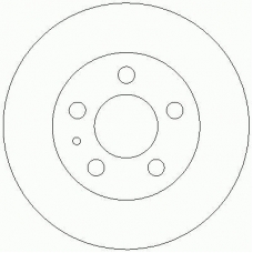 D2124 ROULUNDS Тормозной диск