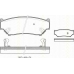 8110 69001 TRISCAN Комплект тормозных колодок, дисковый тормоз