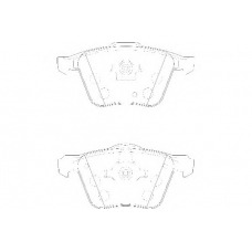 WBP24141A WAGNER LOCKHEED Комплект тормозных колодок, дисковый тормоз
