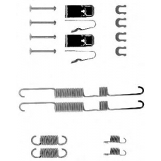 BFK304 QUINTON HAZELL Комплектующие, тормозная колодка