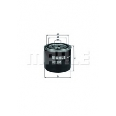 OC 205 MAHLE Масляный фильтр