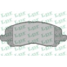 05P1430 LPR Комплект тормозных колодок, дисковый тормоз