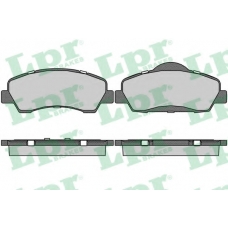 05P1770 LPR Комплект тормозных колодок, дисковый тормоз