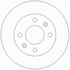 D2024 ROULUNDS Тормозной диск