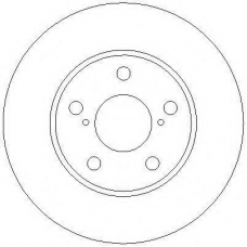 AC2300D AC Delco Тормозной диск