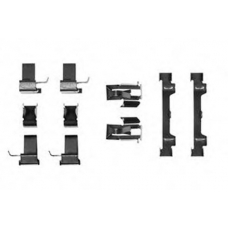 PFK216 TRW Комплектующие, колодки дискового тормоза