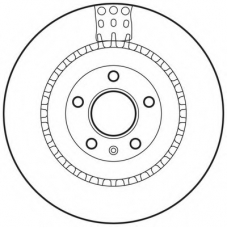 562735BC BENDIX Тормозной диск
