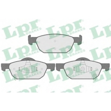05P1560 LPR Комплект тормозных колодок, дисковый тормоз