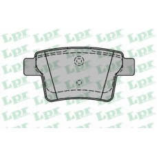 05P1326 LPR Комплект тормозных колодок, дисковый тормоз