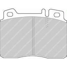 FDB1037 FERODO Комплект тормозных колодок, дисковый тормоз