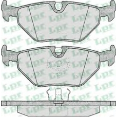 05P297 LPR Комплект тормозных колодок, дисковый тормоз