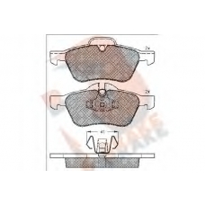 RB1434 R BRAKE Комплект тормозных колодок, дисковый тормоз