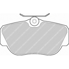 FDB669 FERODO Комплект тормозных колодок, дисковый тормоз