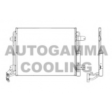 105346 AUTOGAMMA Конденсатор, кондиционер