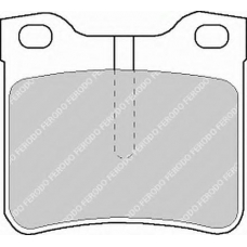 FDB1044 FERODO Комплект тормозных колодок, дисковый тормоз