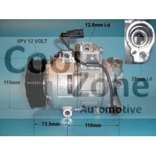 14-6161 AUTO AIR GLOUCESTER Компрессор, кондиционер