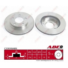 C33048ABE ABE Тормозной диск