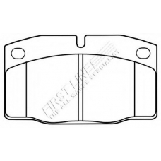 FBP1165 FIRST LINE Комплект тормозных колодок, дисковый тормоз